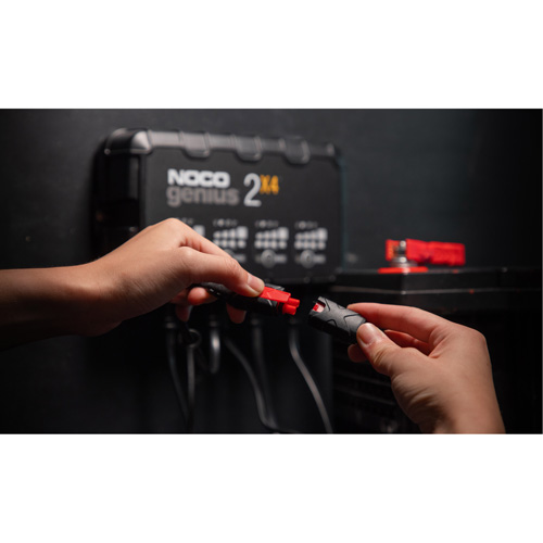 Genius&reg; 2X4 4-Bank, 8-Amp Battery Charger Industrial Sales