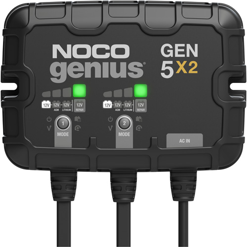 Genius&reg; Gen5X2 2-Bank, 10-Amp On-Board Battery Charger Industrial Sales
