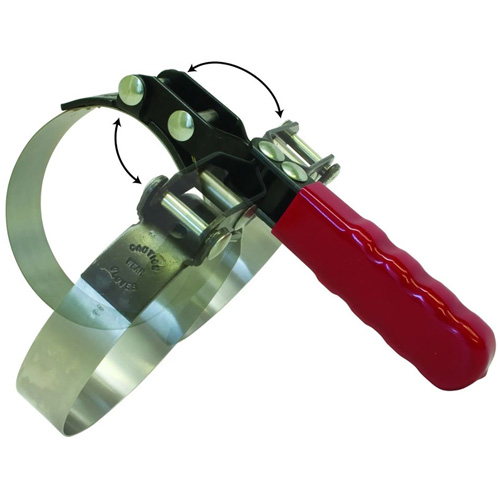 Standard Swivel Grip Oil Filter Wrench, 3-1/2" - 3-7/8" Filter Capacity Industrial Sales