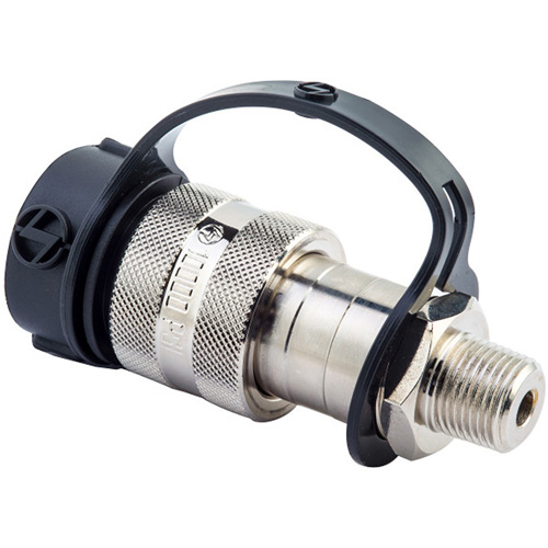 Raccords &agrave; c&ocirc;t&eacute; femelle pour d&eacute;bit &eacute;lev&eacute;, Acier, 3/8", NPTF femelle, 10 000 PSI Industrial Sales