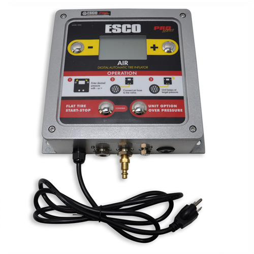 Digital Wall-Mounted Aluminum Tire Inflator Industrial Sales