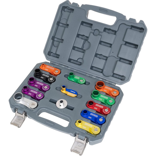 Jeu de d&eacute;connexions &agrave; ressort en aluminium 13 mcx Industrial Sales