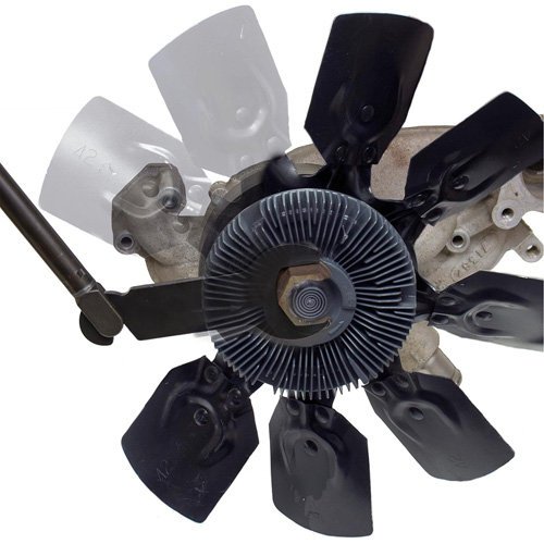10-Piece Pneumatic Fan Clutch Wrench Set Industrial Sales