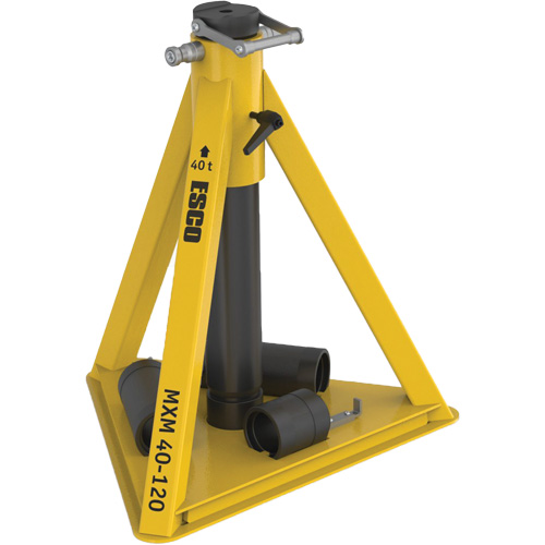 Mammut Jack Stand, Locking Pin, 27-1/2" - 47-1/5" H Industrial Sales