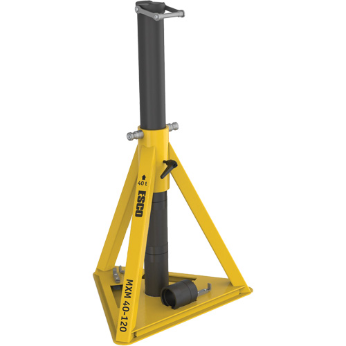 Mammut Jack Stand, Locking Pin, 27-1/2" - 47-1/5" H Industrial Sales