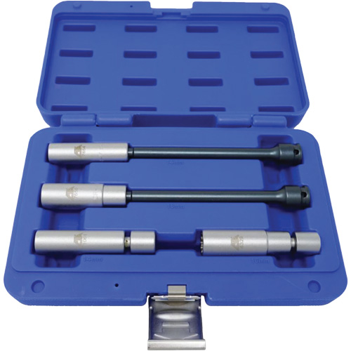 Jeu de douilles pivotantes pour bougie d'allumage Euro 4 mcx, Prise 3/8" Industrial Sales