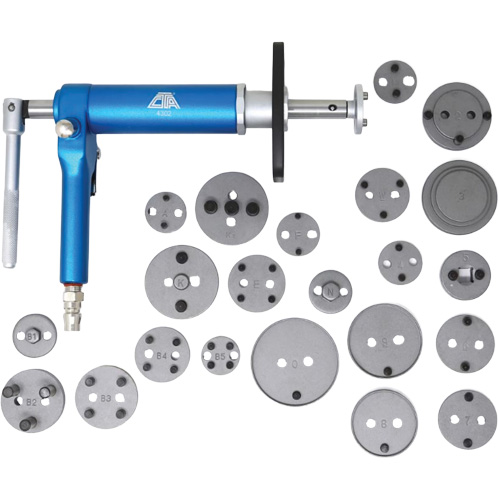 Ensemble d'outils pneumatiques pour le remontage des &eacute;triers de frein Industrial Sales