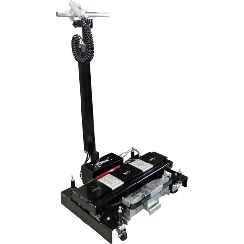 Cric de service de plancher, 14 tonne(s) Capacit&eacute;, 8-1/4" Abaiss&eacute;e, 20" &eacute;lev&eacute;e, Air comprim&eacute;/hydraulique Industrial Sales