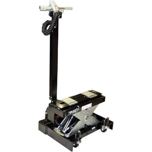 Cric de service de plancher, 12 tonne(s) Capacit&eacute;, 7-1/2" Abaiss&eacute;e, 15-3/4" &eacute;lev&eacute;e, Air comprim&eacute;/hydraulique Industrial Sales