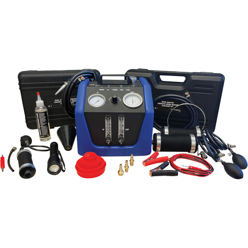 Dual EVAP/High Pressure Diagnostic Smoke Machine with Truck Adapter Accessory Kit Industrial Sales