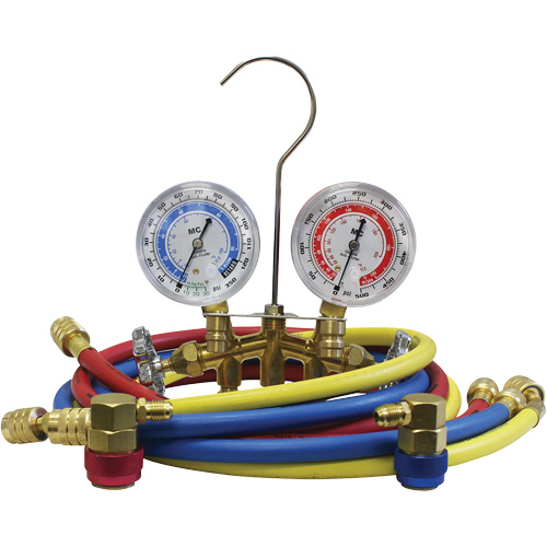 Automotive Manifold Gauge Set with Economy Couplers Industrial Sales