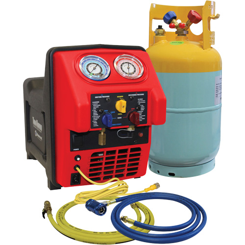 Spark Free Twin Turbo Refrigerant Recovery Machine For R1234Yf Industrial Sales