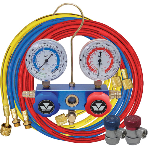R134A 2-Way Aluminum Manifold Gauge Set Industrial Sales