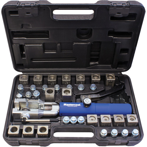Universal Hydraulic Flaring Tool Set with Blue Handle & Adapter Set Industrial Sales