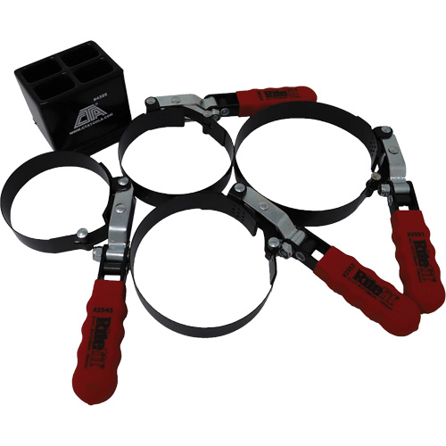 4 Pc. Oil Filter Wrench with Stand Industrial Sales