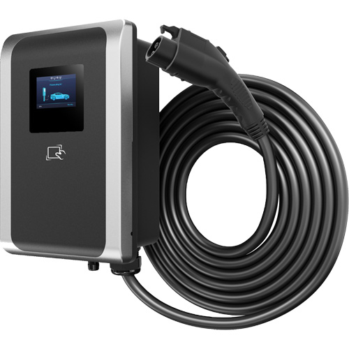 Chargeur pour VE commercial PulseQ AC Max, 80 A, Niveau 2 CA, Connecteur Type 1 (SAE J1772) Industrial Sales