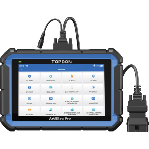 Outil de diagnostic ArtiDiag Pro 7" avec fonctions de service et commandes bidirectionnelles Industrial Sales