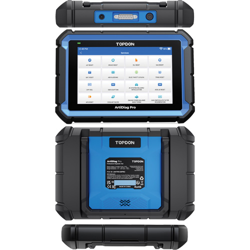 Outil de diagnostic ArtiDiag Pro 7" avec fonctions de service et commandes bidirectionnelles Industrial Sales