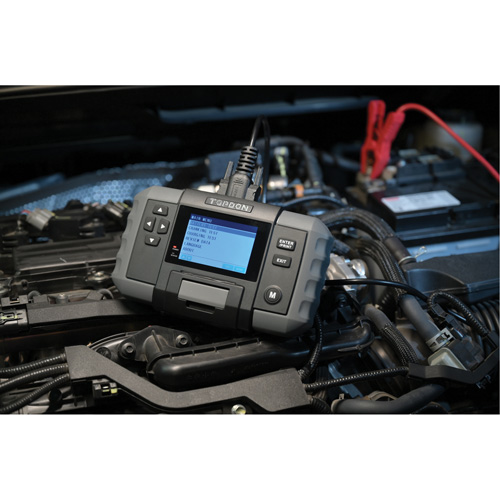 Testeur de batterie 12?V et de syst&egrave;mes 12?V/24?V BT600 avec imprimante int&eacute;gr&eacute;e Industrial Sales