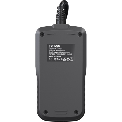 Testeur de batterie, de charge et de d&eacute;marrage BT50 avec imprimante Industrial Sales
