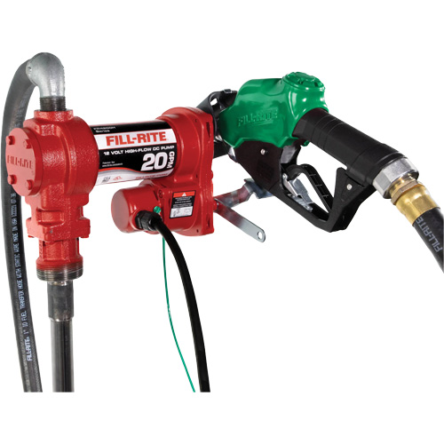12V Fuel Transfer Pump with Nozzle Industrial Sales