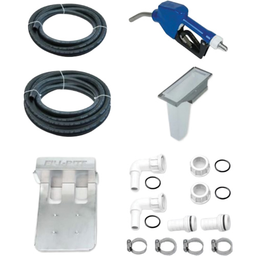 Pompe de transfert de fluide d'&eacute;chappement diesel (DEF) 115 V CA avec support pour cuve GRV et pistolet Industrial Sales