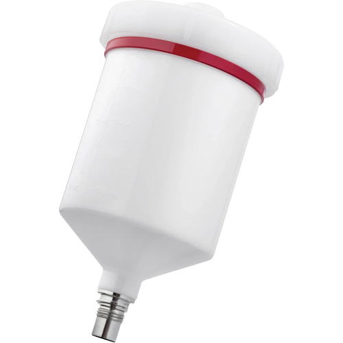 Godet QCC r&eacute;utilisable en plastique 0,6 L, QCC, sans filetage fin Industrial Sales