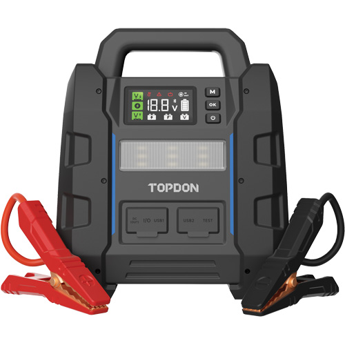 V4500 2-en-1: d&eacute;marreur de secours de 4500 A de pointe, batterie & testeur de syst&egrave;me Industrial Sales