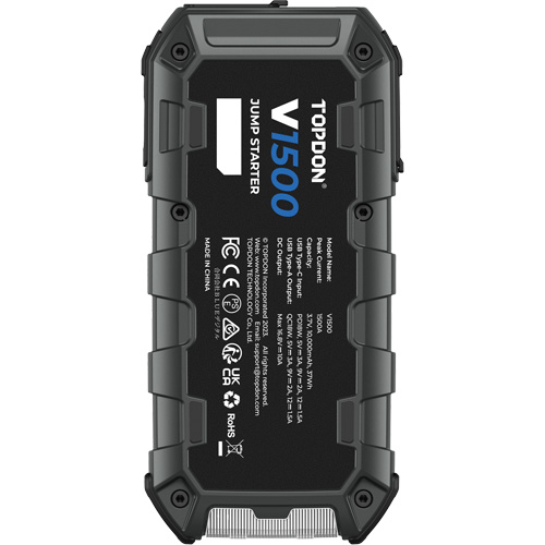 V1500 Jump Starter, Booster, Power Bank & Flashlight Industrial Sales