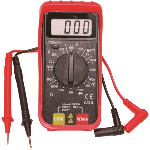 Mini multim&egrave;tre num&eacute;rique avec &eacute;tui ceinture Industrial Sales