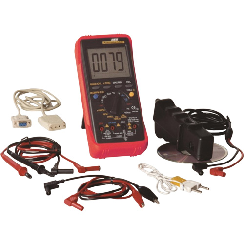 Pro Model Automotive Digital Multimeter W/PC Interface Industrial Sales