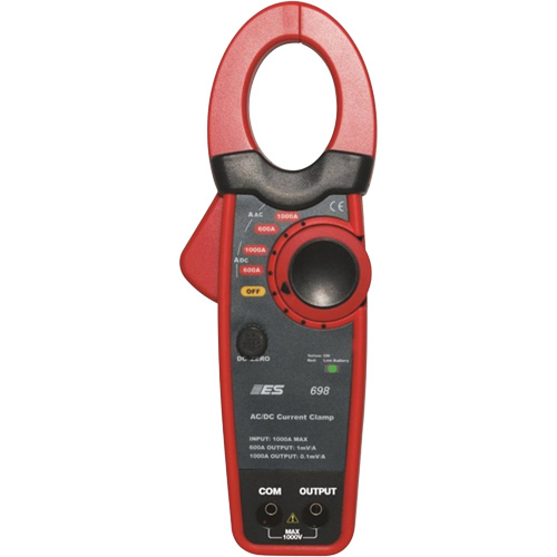 Sonde de courant haute intensit&eacute; AC/DC de 1000 amp&egrave;res Industrial Sales