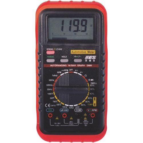 Deluxe Automotive Meter with RPM & Temperature Industrial Sales
