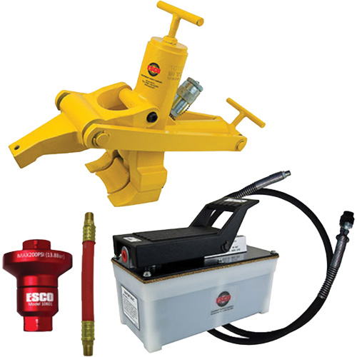 Trousse de d&eacute;monte-talons Combi avec pompe &agrave; air hydraulique de 2,5 pintes Industrial Sales