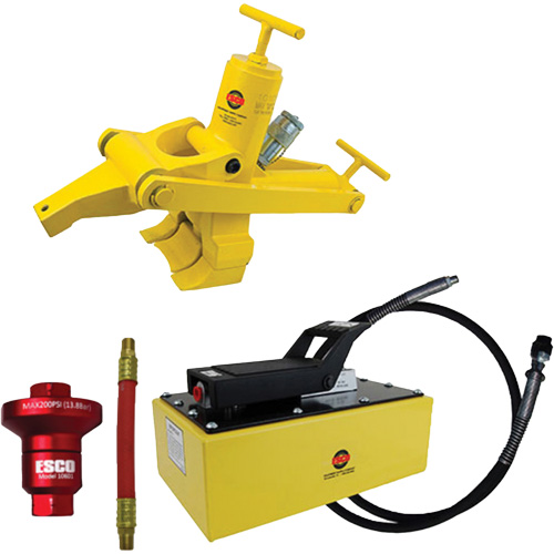 Trousse de d&eacute;monte-talons Combi avec pompe &agrave; air hydraulique de 5 pintes Industrial Sales