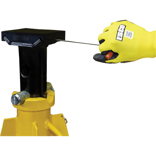 Adaptateur &agrave; dessus plat pour supports de v&eacute;rin ESCO de style haut de 20 et 25 tonnes Industrial Sales
