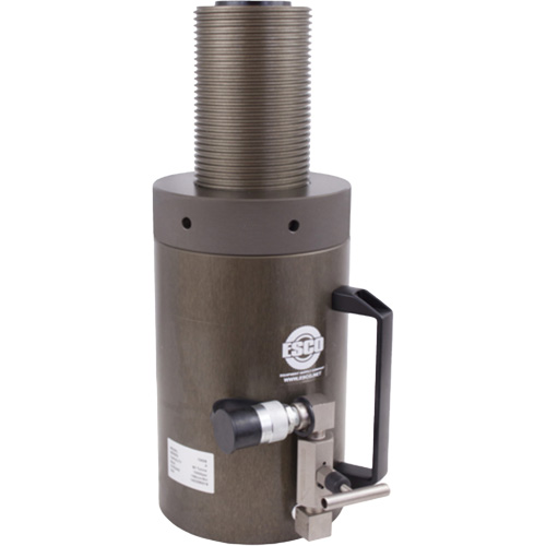 Cric de s&eacute;curit&eacute;, Col verrouillable, Capacit&eacute; de 100 tonnes, 13-37/100" - 19-3/5" h Industrial Sales