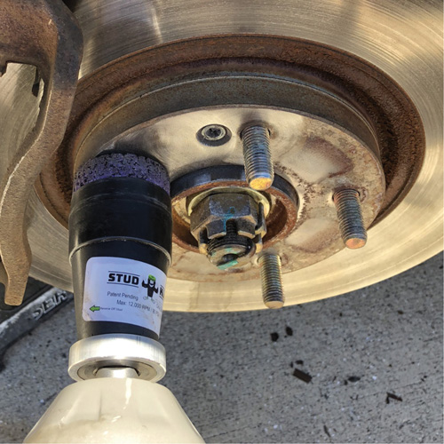 STUD KLEEN Impact-Driven Hub, Stud & Wheel Cleaning Tool Industrial Sales