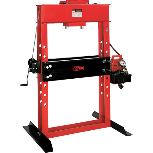 Electro/Hydraulic Pump Operated Shop Press, 50 tons Capacity Industrial Sales