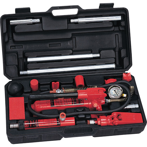 4-Ton Capacity Collision/Maintenance Repair Kit with Cast Adapters Industrial Sales