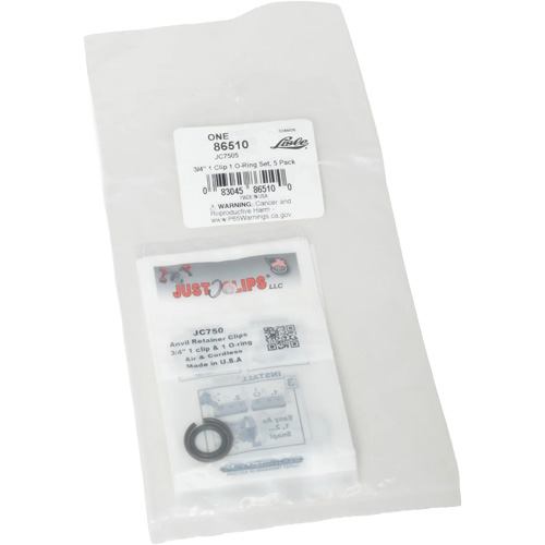 3/4" Clips & O-Rings Set - Bulk Industrial Sales