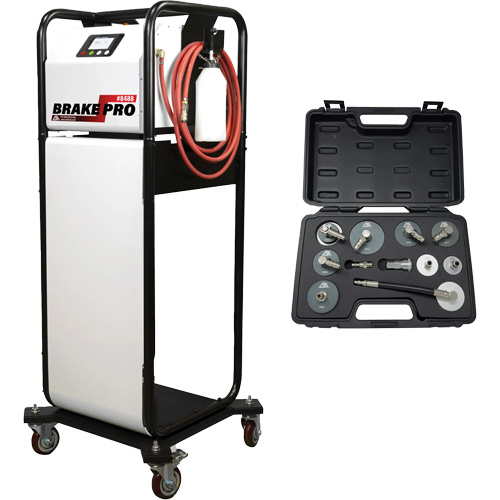 Tall Frame Brake-Pro Pressure Brake Bleeder with Adapters Industrial Sales