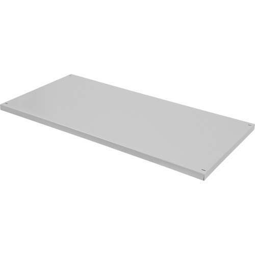 Replacement Shelf for Knocked Down Cabinet, 30" x 15", 100 lbs. Capacity, Steel, Grey Industrial Sales