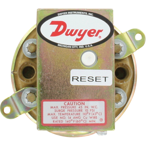 Compact Low Differential Pressure Switch Industrial Sales