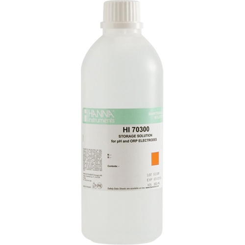 Solution pour rangement d'&eacute;lectrode de mesure du pH Industrial Sales