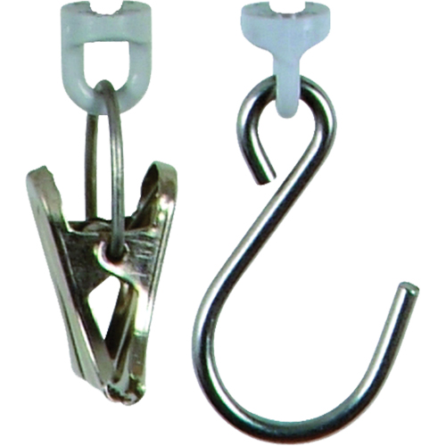 Micro Spring Scale Accessory - Clamp + Hook With Eye Clip Industrial Sales