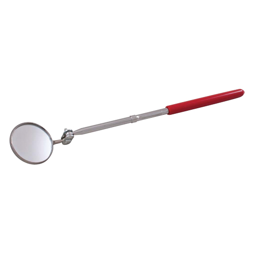Inspection Mirror, Circular, 1-1/4" L x 1-1/4" W, Non Telescopic Industrial Sales