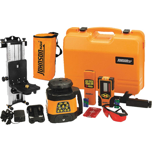 Red Beam Self-Leveling Horizontal & Vertical Rotary Laser, 200' (60 m), 635 Nm Industrial Sales