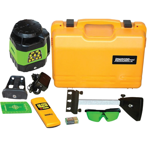 Green Beam Self-Leveling Horizontal & Vertical Rotary Laser, 400' (120 m), 532 Nm Industrial Sales