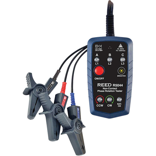 Testeur de rotation de phase sans contact Industrial Sales